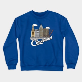 Cleveland Skyline Crewneck Sweatshirt